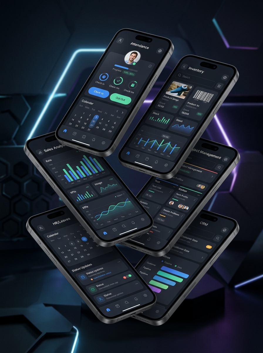 CoreVista Parent Mobile Application Visual